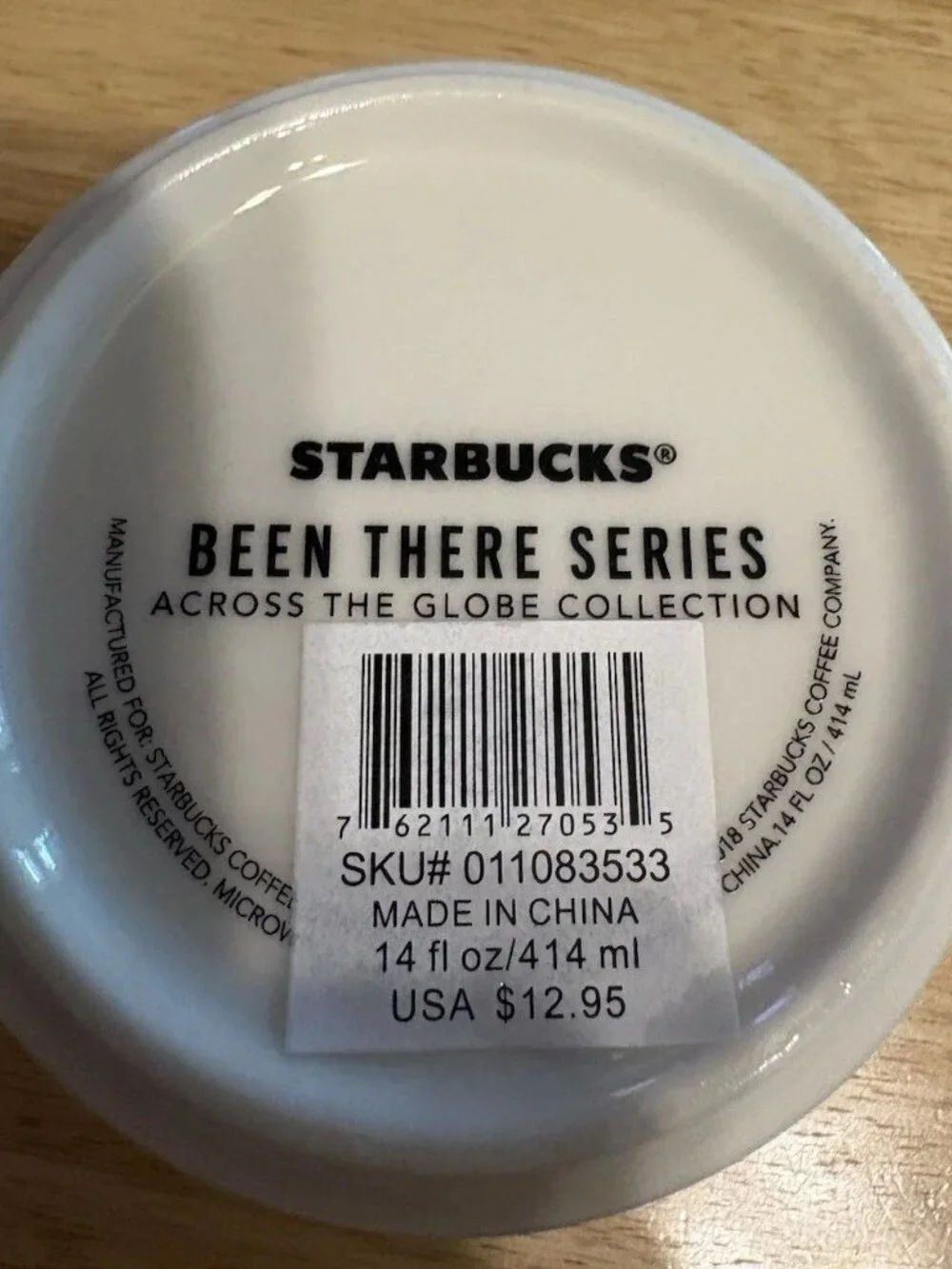 STARBUCKS COLORADO BEEN THERE SERIES ACROSS GLOBE COLLECTION 14 OZ MUG - V - Picture 4 of 7